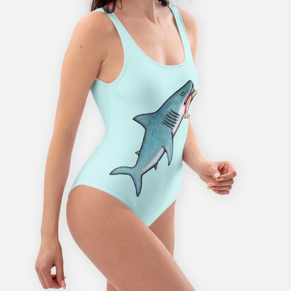 "EATEN BY SHARK" SWIMSUIT - Image 4