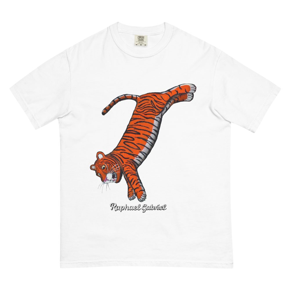 Unisex garment-dyed heavyweight t-shirt - Image 3