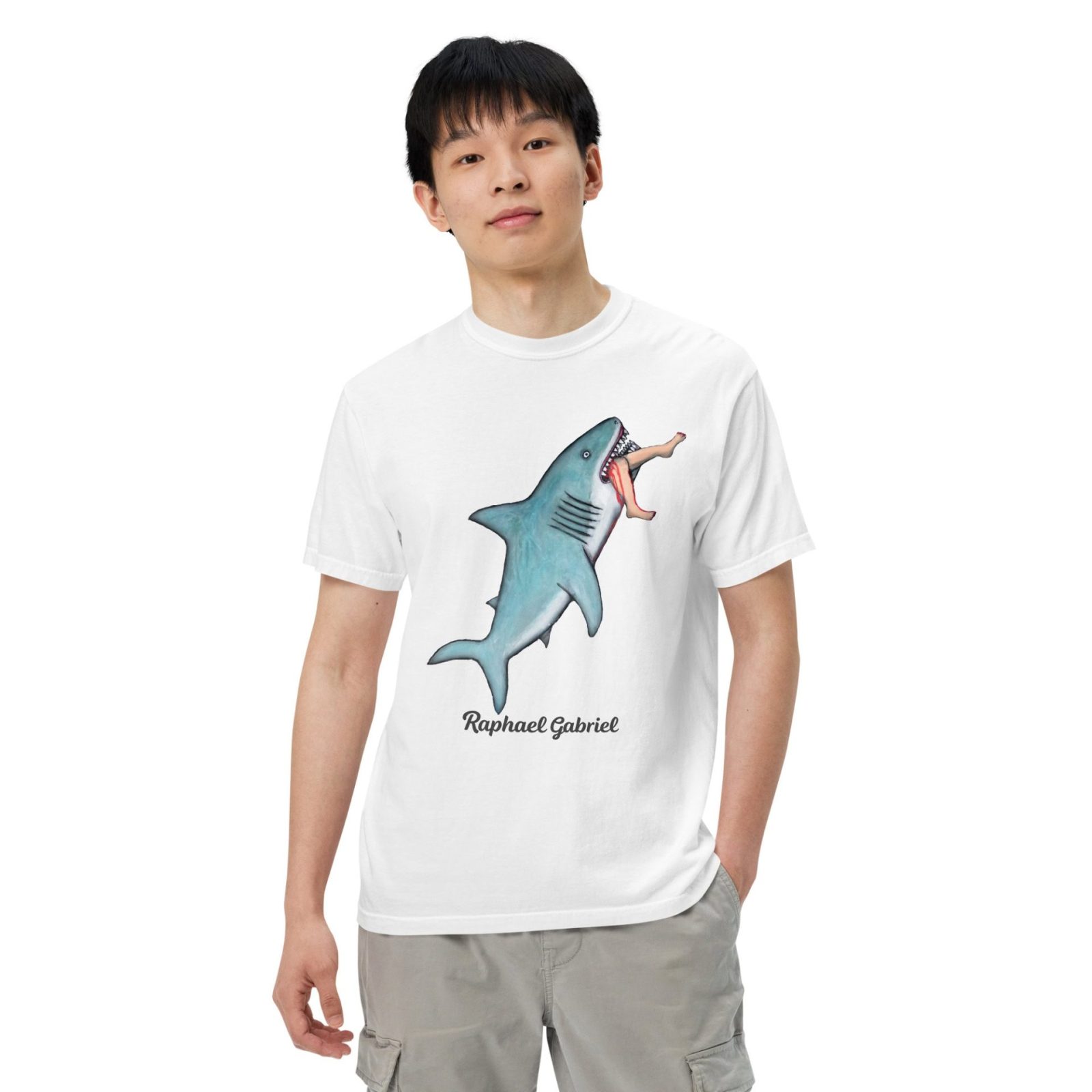 Unisex garment-dyed heavyweight t-shirt - Image 2