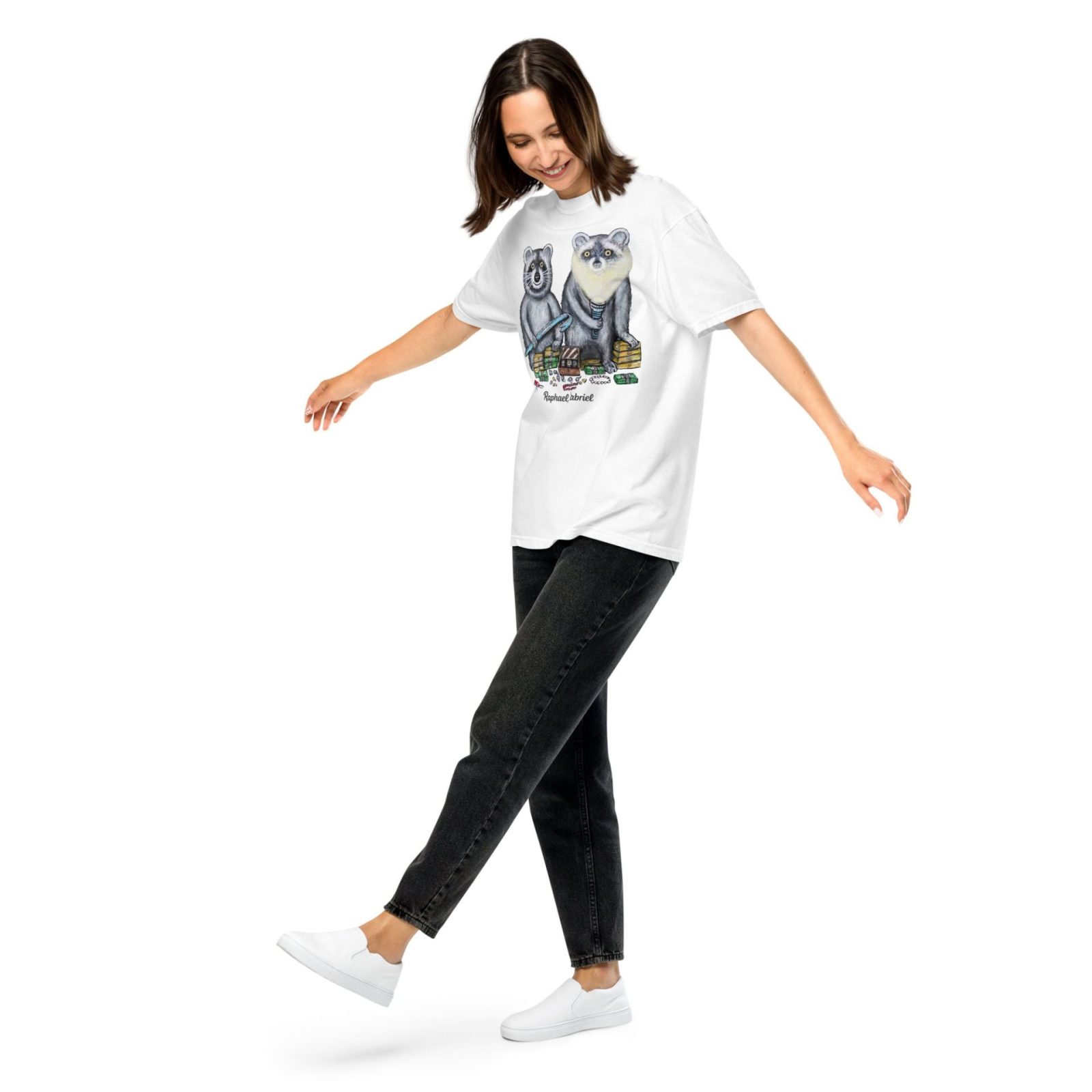 Unisex garment-dyed heavyweight t-shirt - Image 4