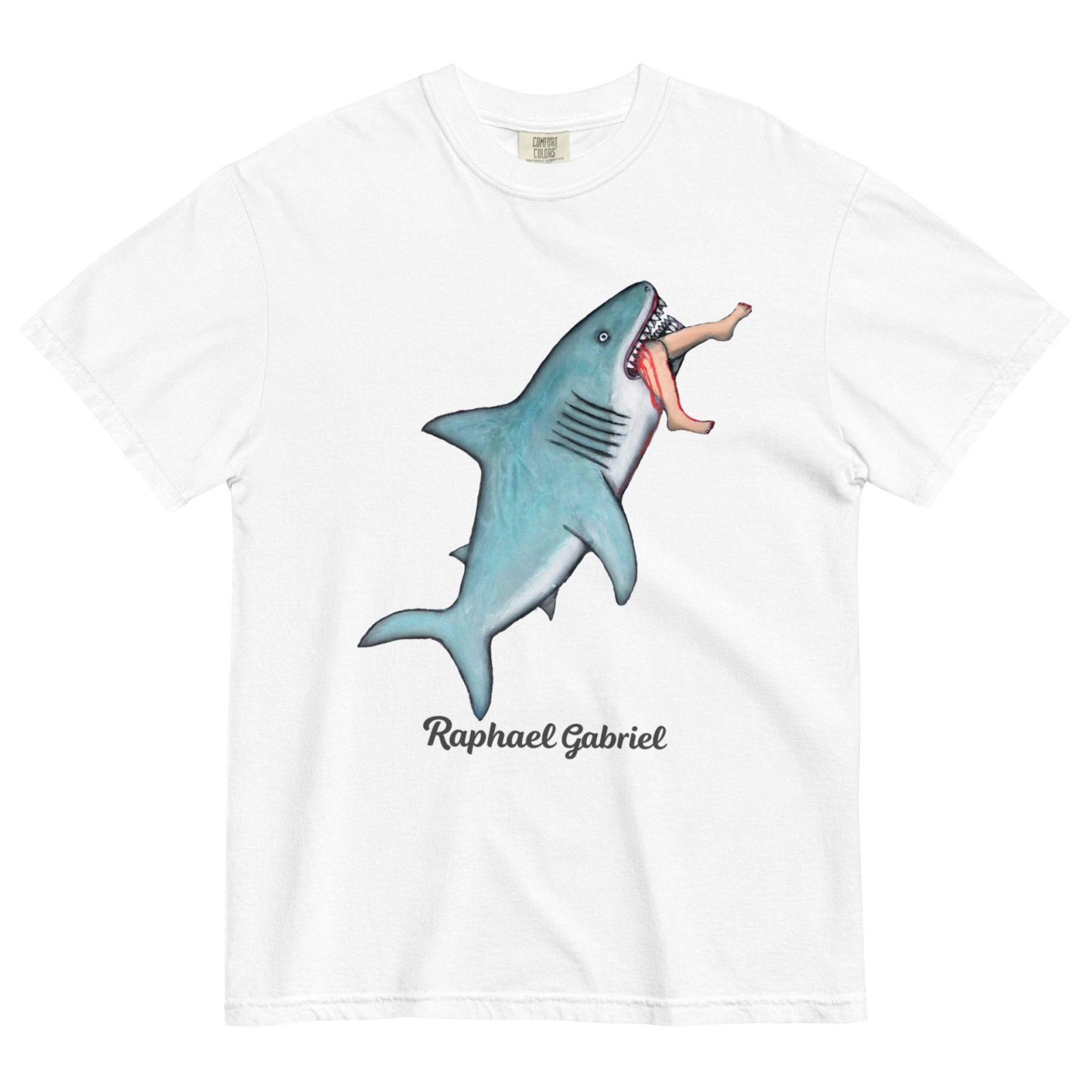Unisex garment-dyed heavyweight t-shirt