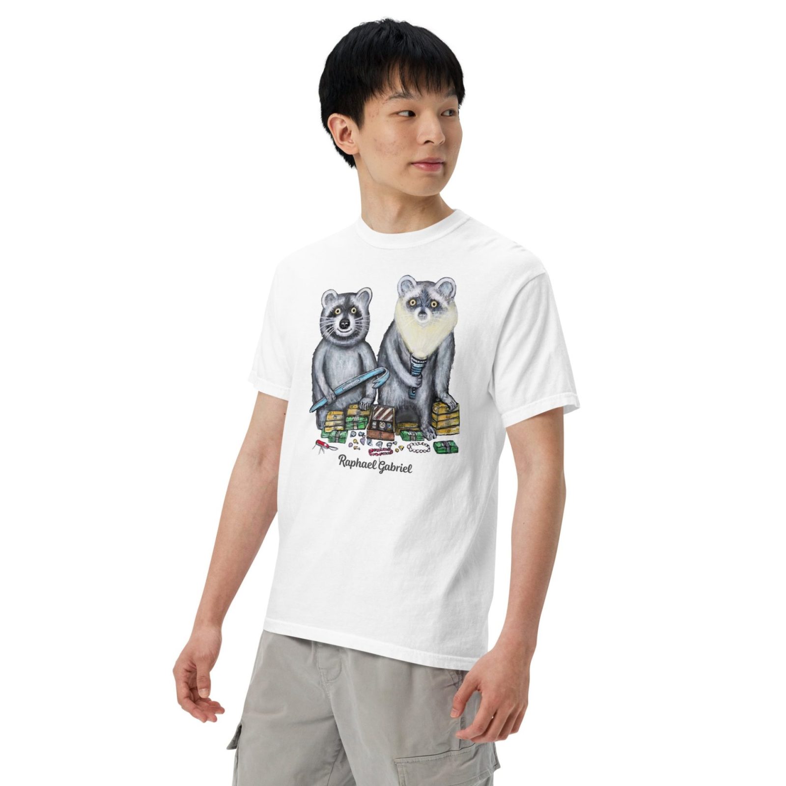 Unisex garment-dyed heavyweight t-shirt - Image 2