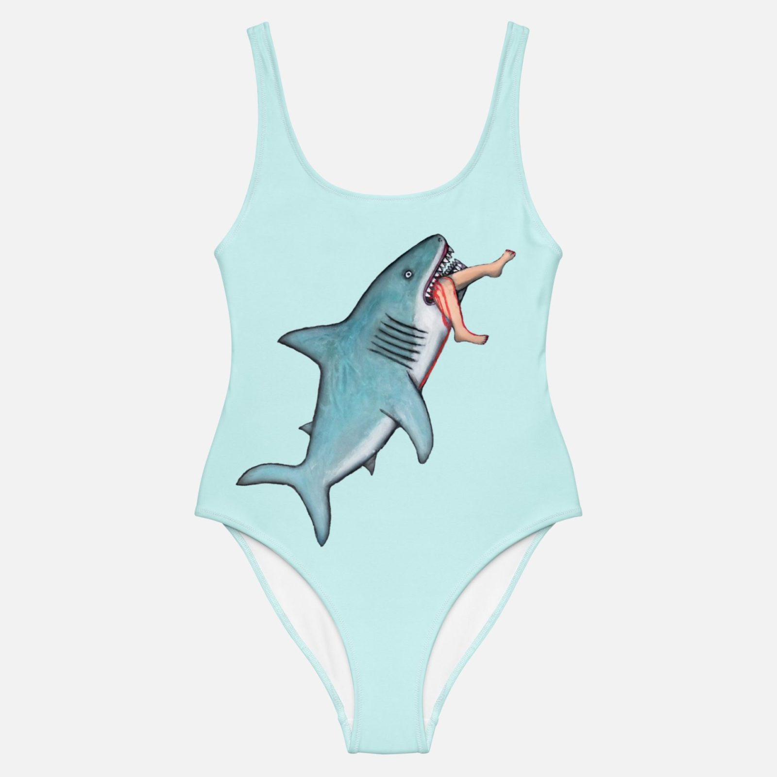 "EATEN BY SHARK" SWIMSUIT - Image 2