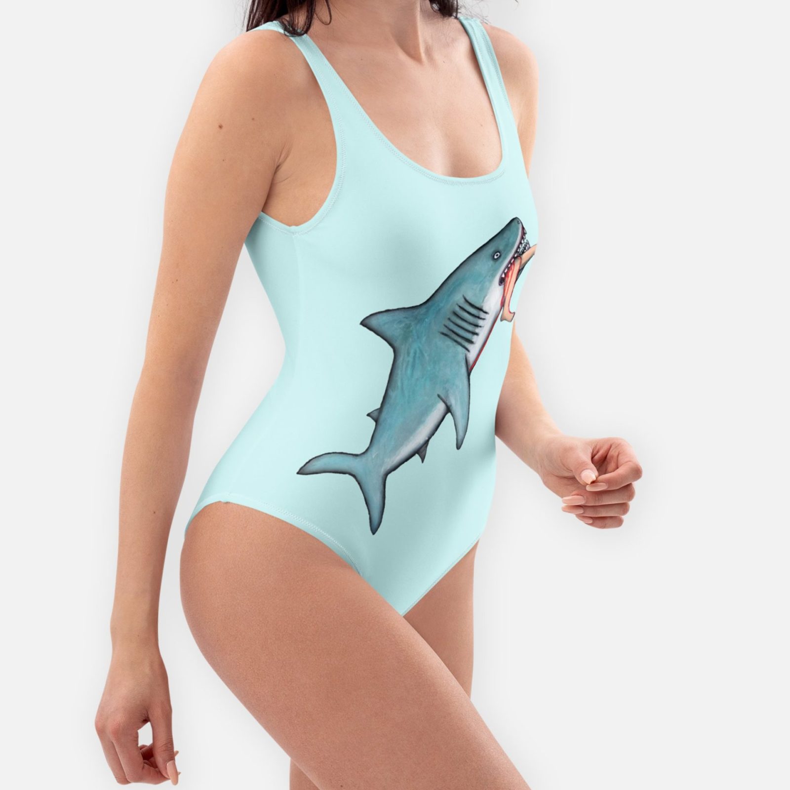 "EATEN BY SHARK" SWIMSUIT - Image 5