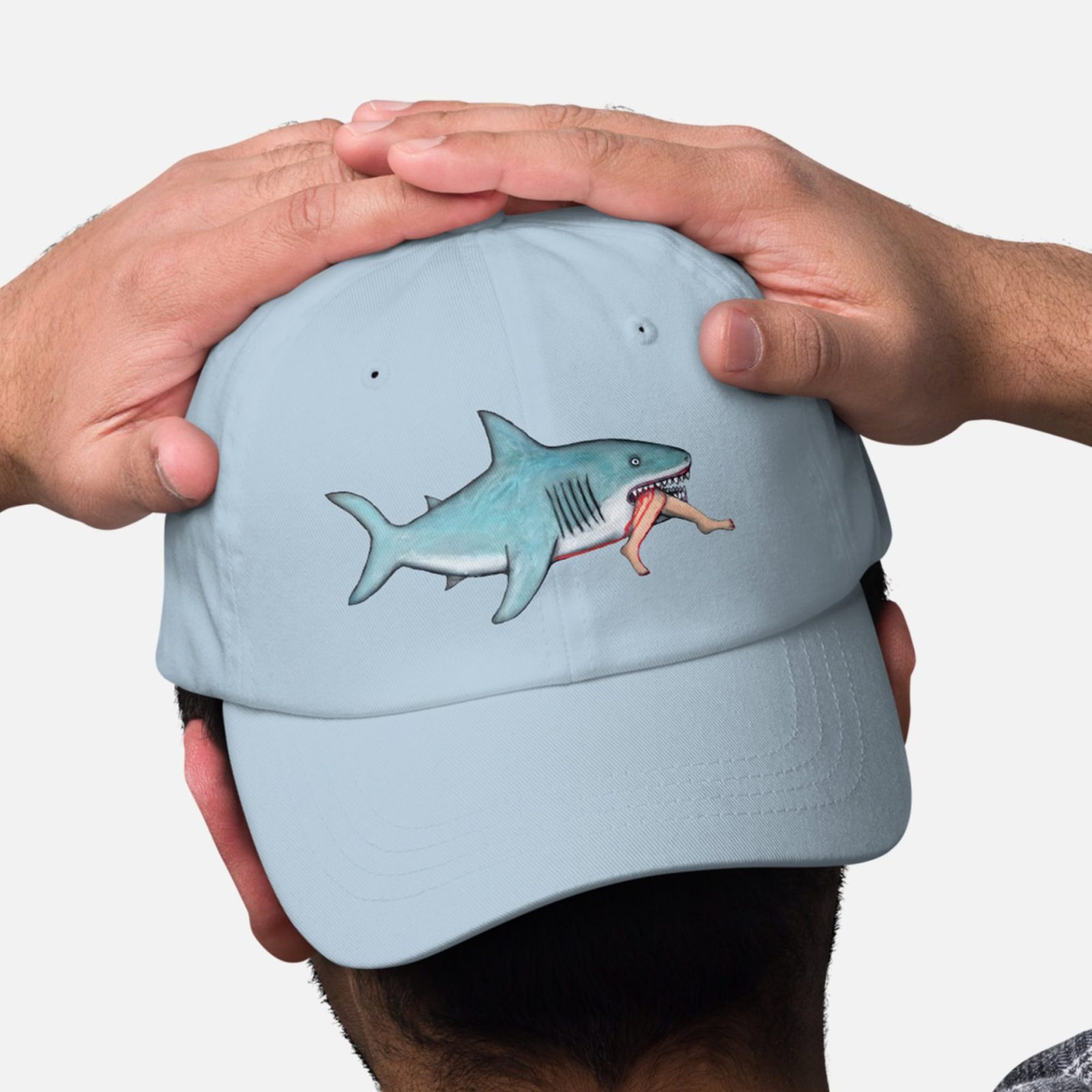 "EATEN BY SHARK" HAT - Image 2