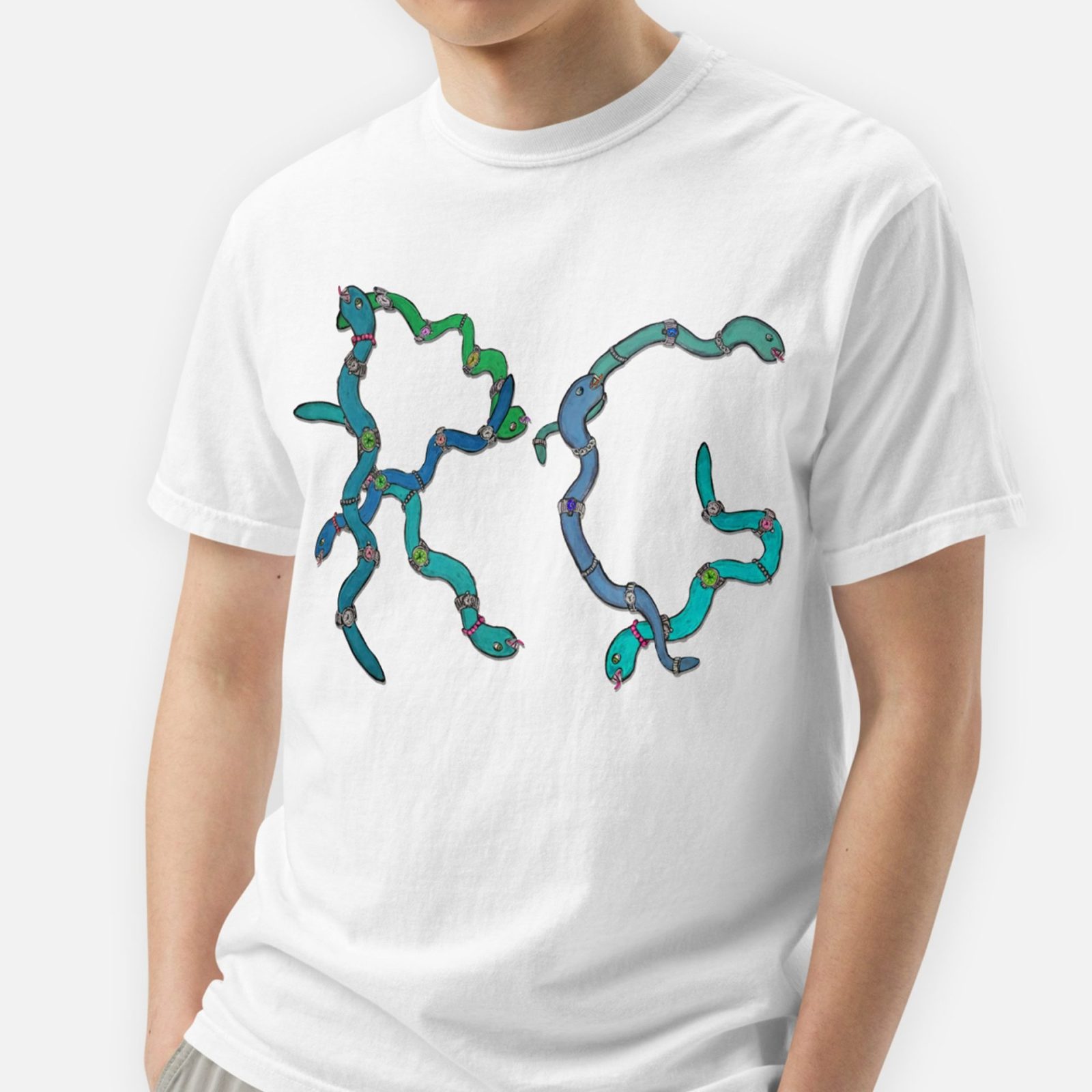"SNAKES ON THE SHIRT" - Image 3