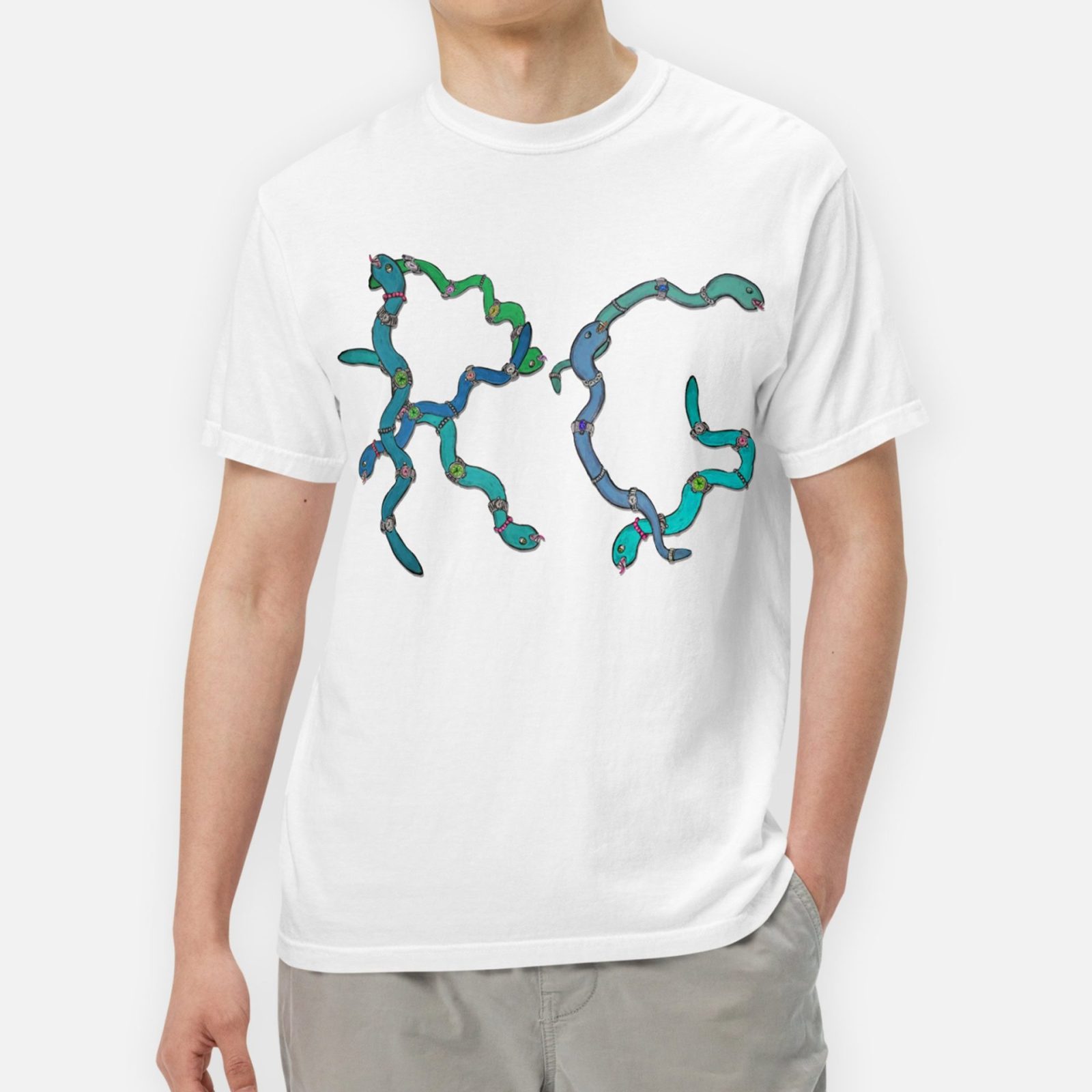 "SNAKES ON THE SHIRT" - Image 2