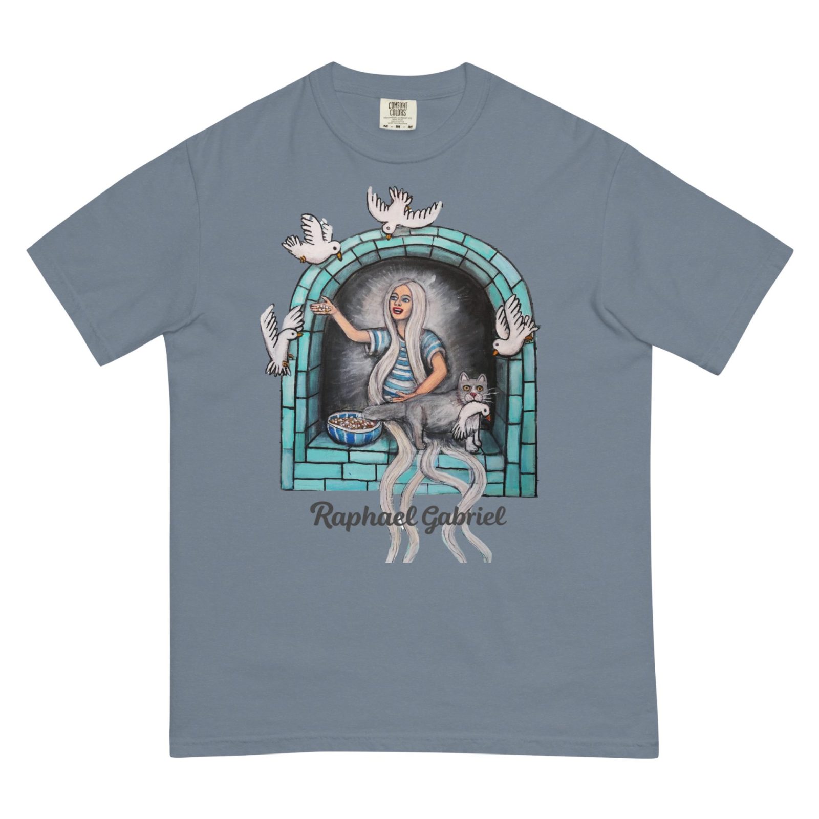 Unisex garment-dyed heavyweight t-shirt - Image 2