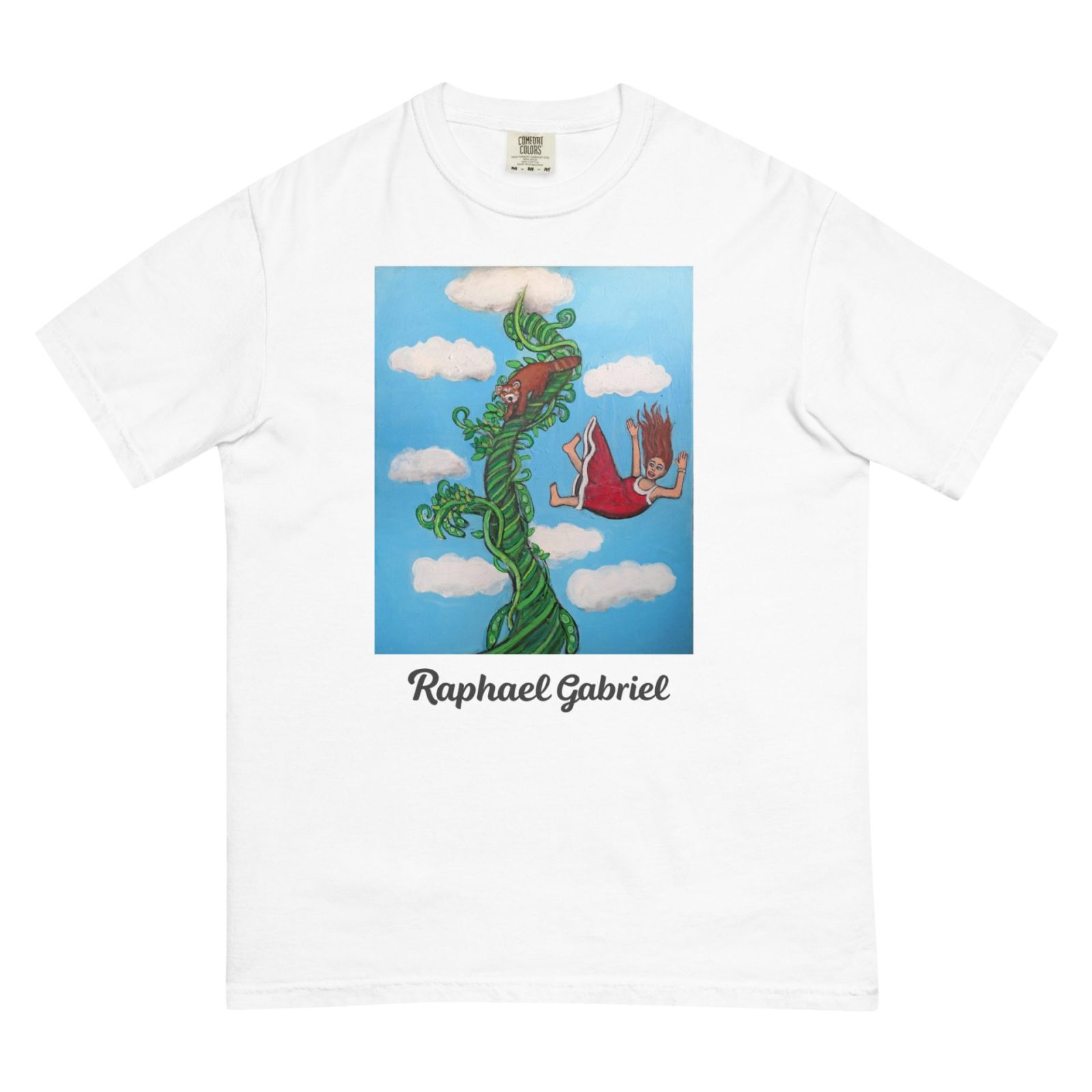 Unisex garment-dyed heavyweight t-shirt