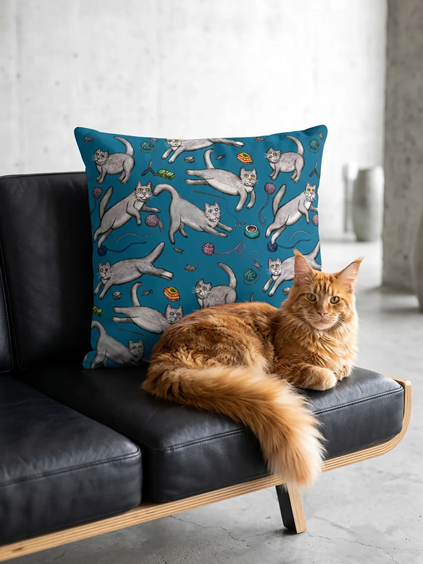 PILLOW "CAT LIFE" - Image 2