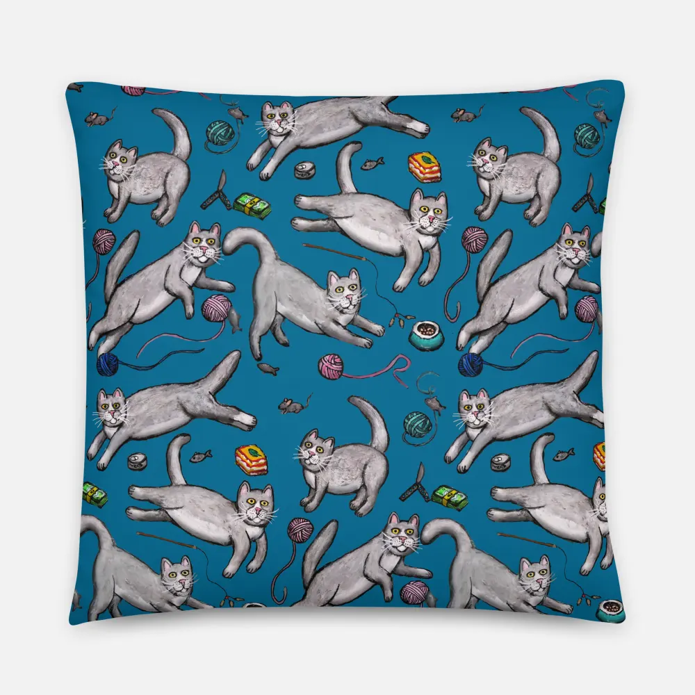PILLOW "CAT LIFE"