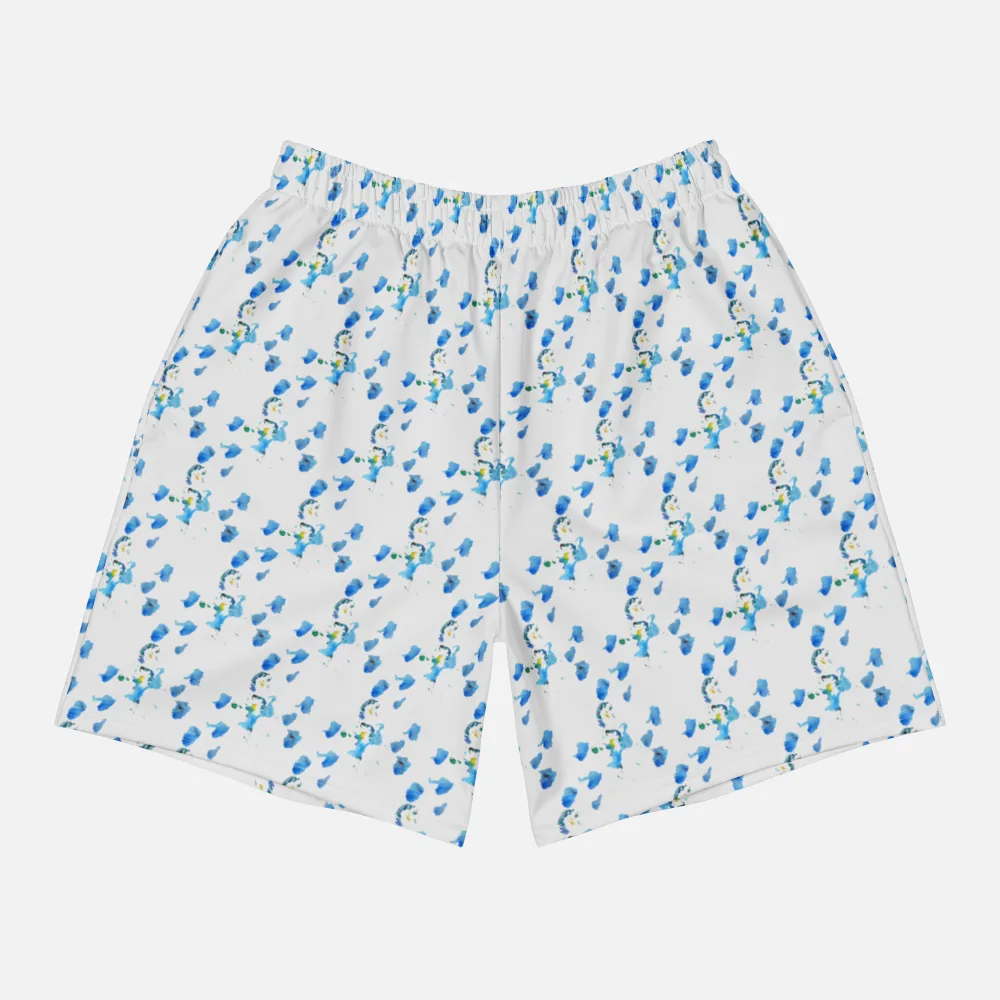 All-Over Print Unisex Athletic Long Shorts