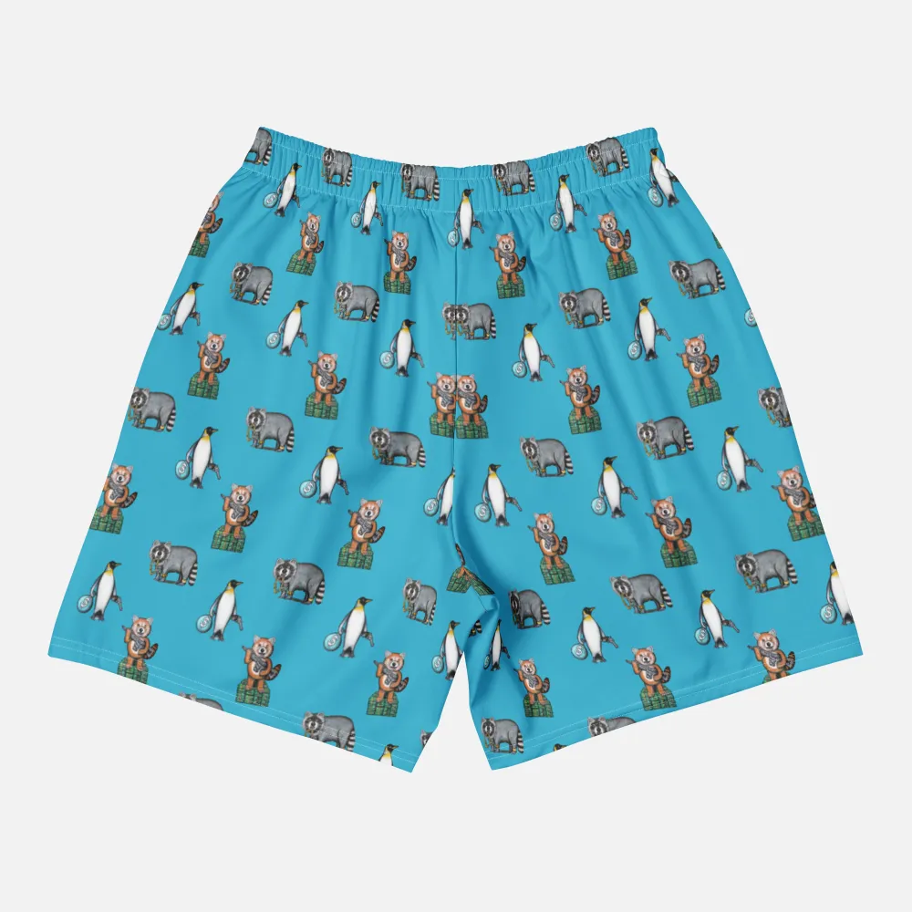 All-Over Print Unisex Athletic Long Shorts
