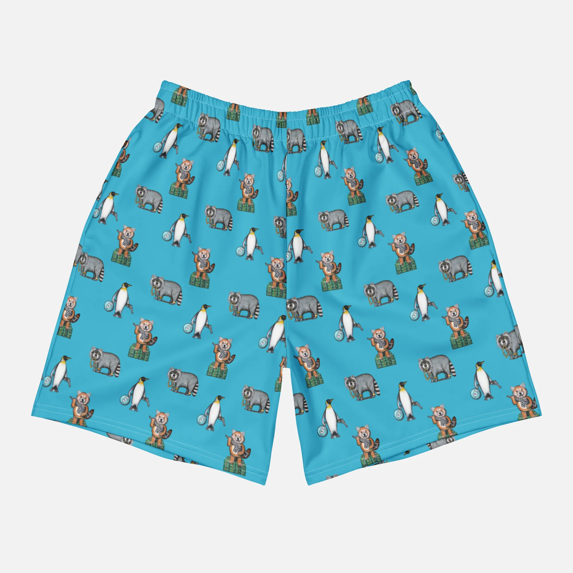 All-Over Print Unisex Athletic Long Shorts - Image 2