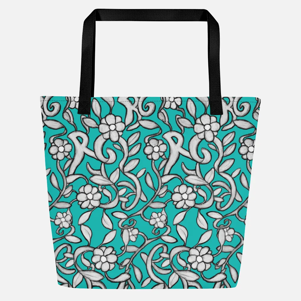All-Over Print Large Tote Bag - Image 2