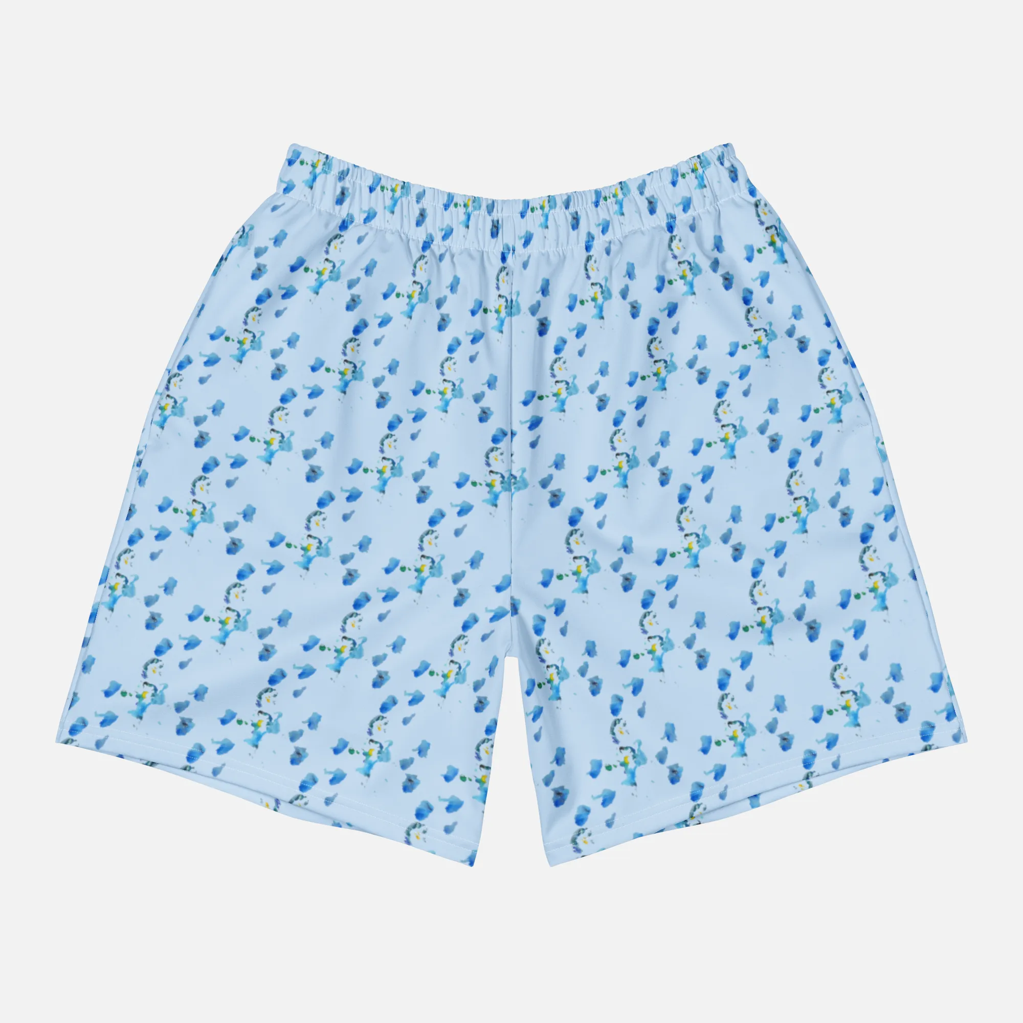All-Over Print Unisex Athletic Long Shorts