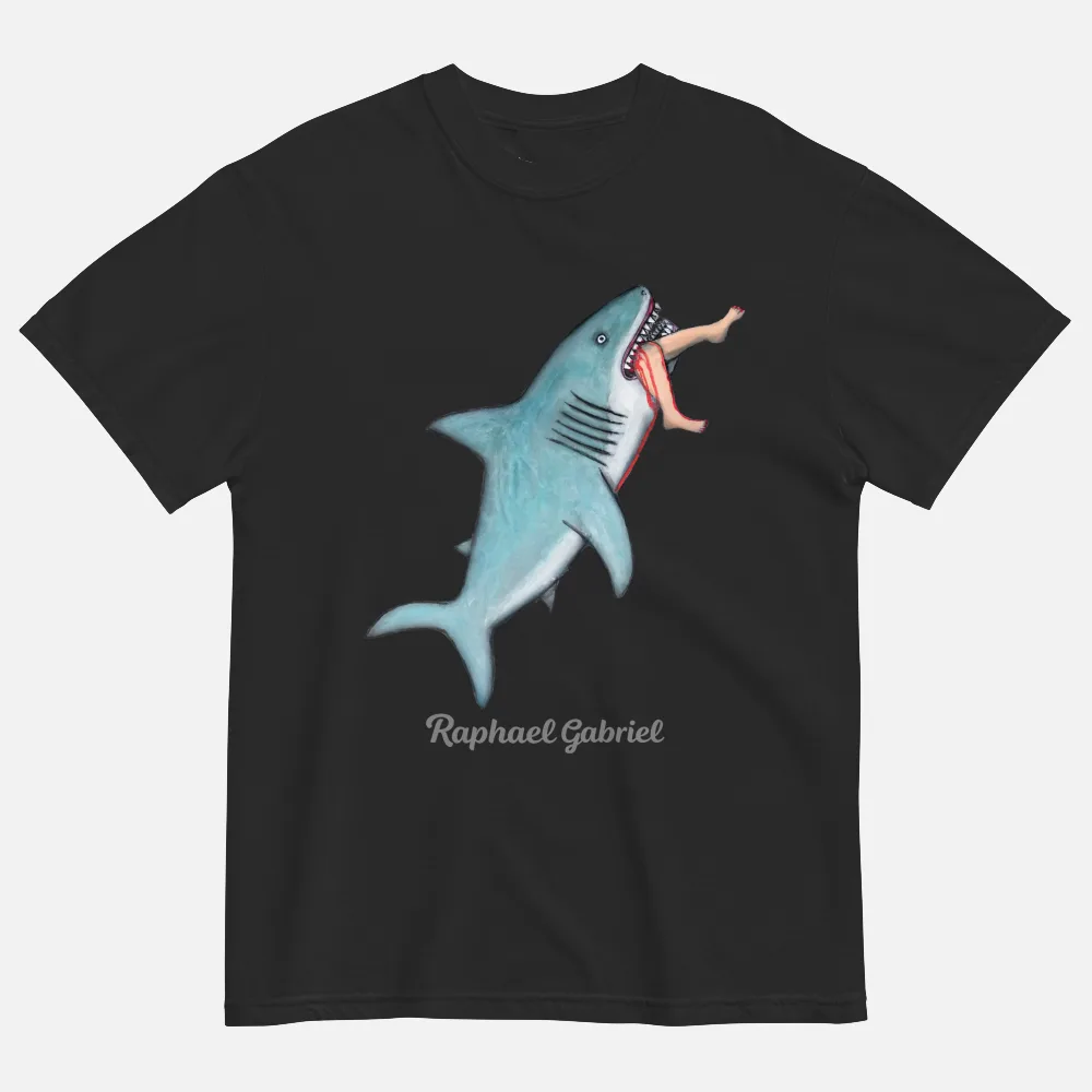 "EATEN BY SHARK"