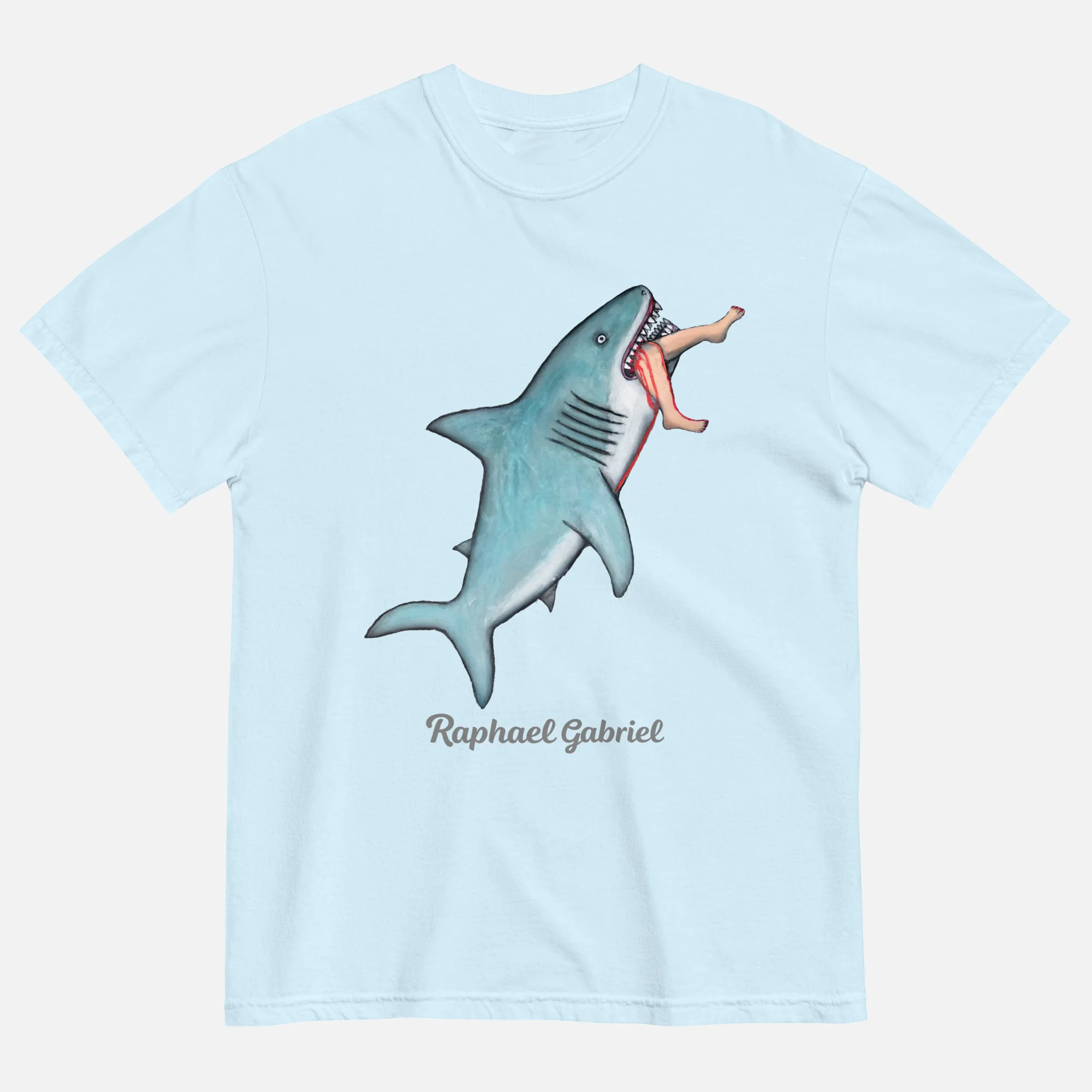 "EATEN BY SHARK"