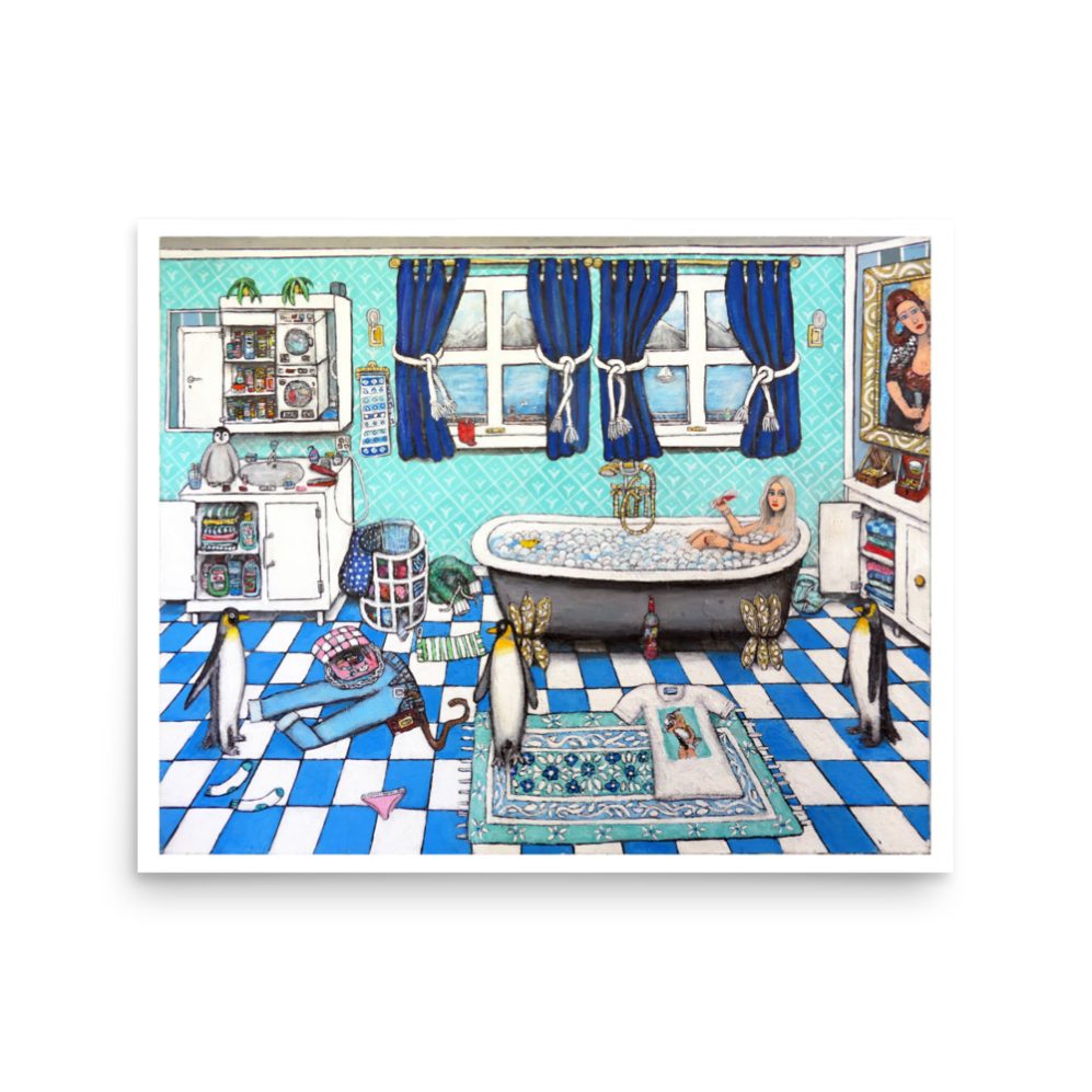 Photo paper poster